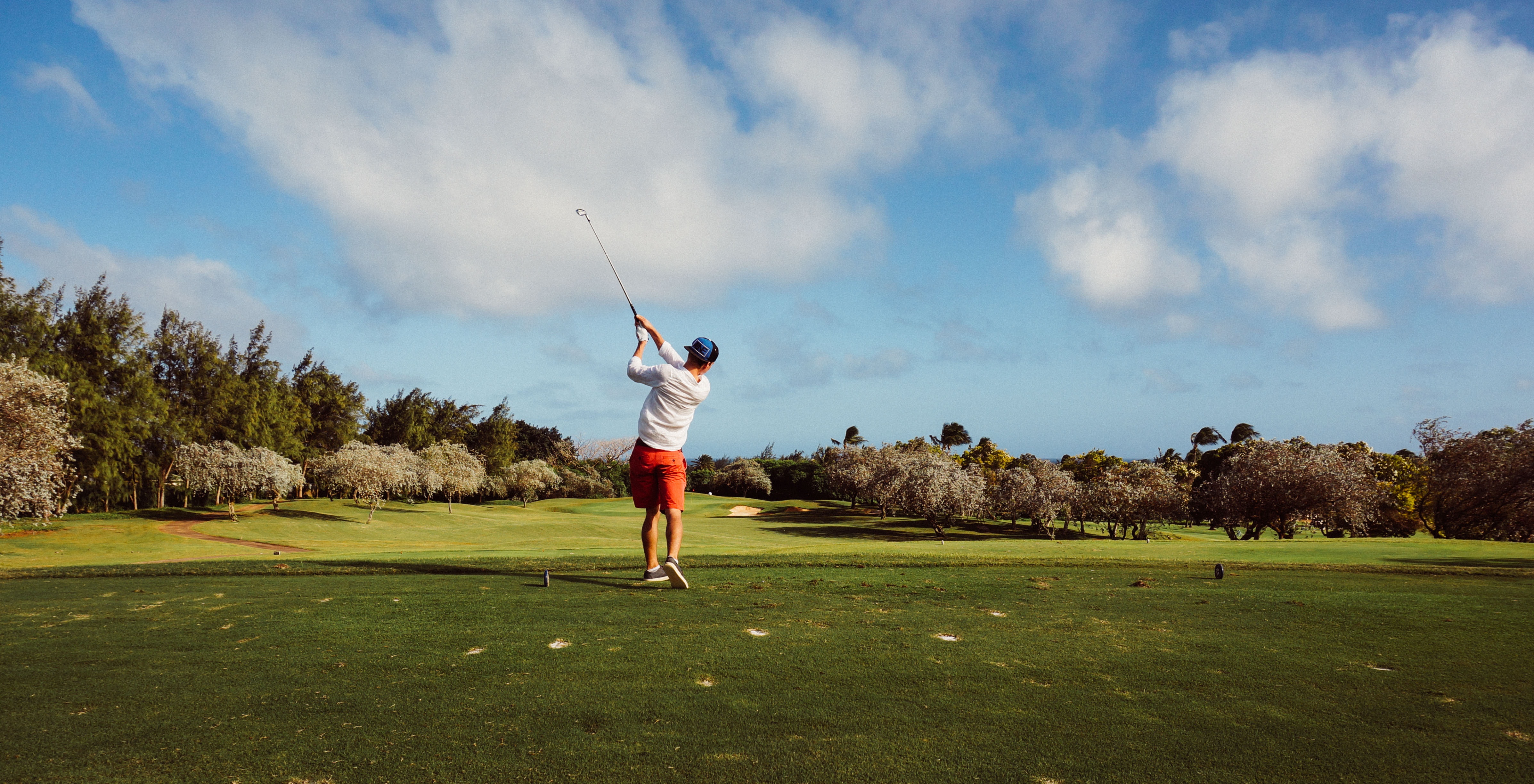 Golfing